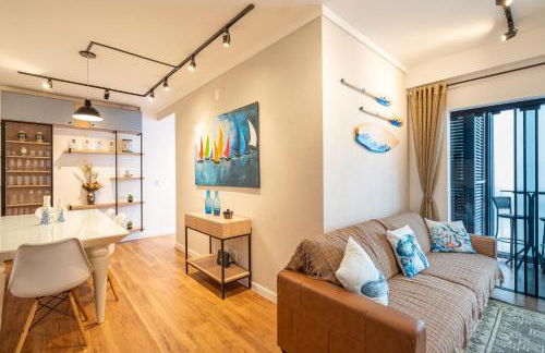 Apartamentos em Bal Piçarras 150 M DA PRAIA com Sacada Wi Fi, Piscina, Portaria 24h, Playground e vaga de GARAGEM - Foto 4