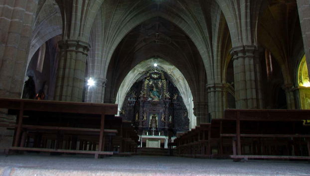 All'interno della chiesa