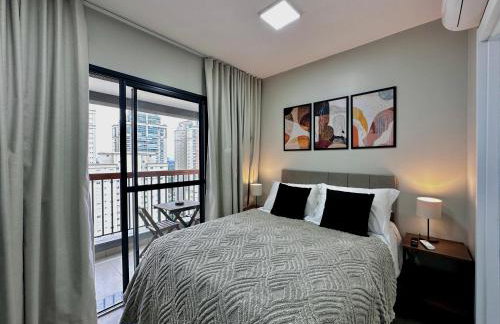 Studio com piscina a 1 minuto a pé do Metrô Brooklin - Foto 36