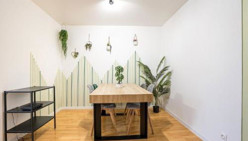 Cosy, lumineux - 1ch'- 2 lits - 4pers'- Streaming - Foto 4