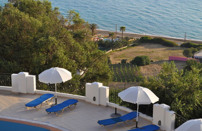 Holiday Apartments Maria With Pool and Panorama View - Agios Gordios Beach - Foto 9