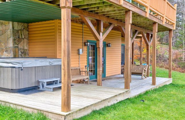 Mount Snow Cabin with Private Hot Tub by RedAwning - Foto 28