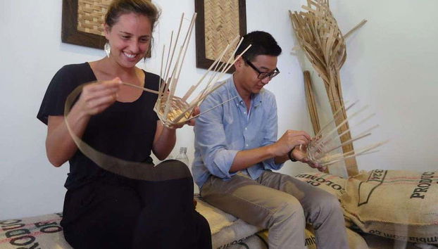 Apprenez à tisser des paniers en osier