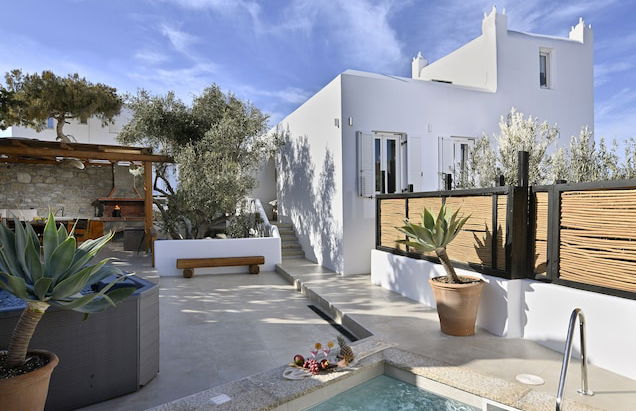Villa Mykonos Heaven - Sea View & Outdoor Hot Tub - Photo 65