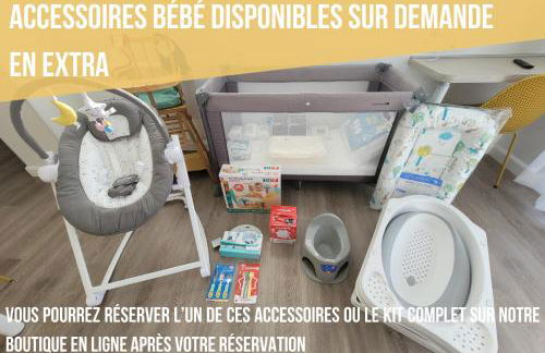 Soleil d'Été - Netflix & Wifi - Balcon - Climatisation - Parking Gratuit - check-in 24H24 - Emplacement Vélos - GoodMarning - Foto 38