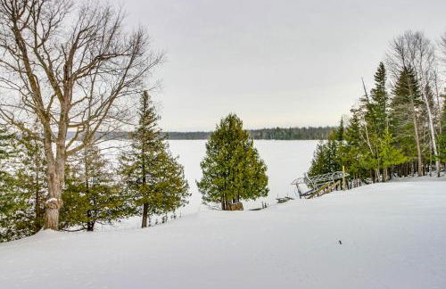 Lakefront Winter Retreat in Remer with Fire Pit! - Foto 25