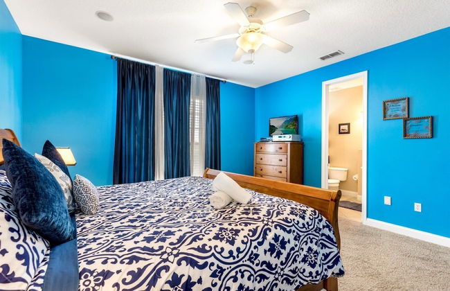 Stunning Large 7 bed Home With Private Pool, Spa, Balcony, Cinema Room, Fitness Suite and Able to see the Disney Fireworks - 467 - Foto 6