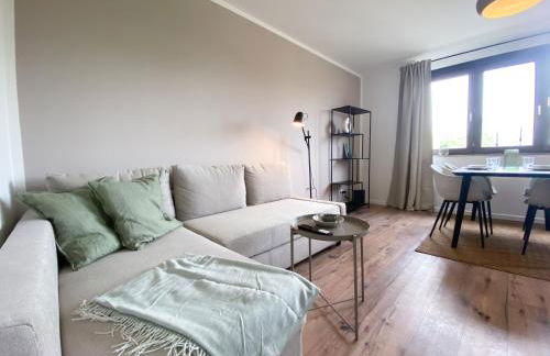 Apartment mit Rheinblick, Messe, Balkon, Küche, Parkplatz - Foto 3