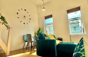 Cosy 1 BED w LOFT Sleeps 6 Close To Stations - Foto 37