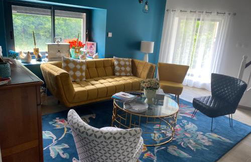 Maison de vacances contemporaine, plein Périgord pourpre - Foto 15