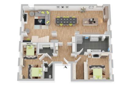 DND Design Loft I 170qm I Parken I Balkon I Workstation I Netflix I Kaffee I Waschmaschine I Trockner I Xbox I Ausblick - Foto 18