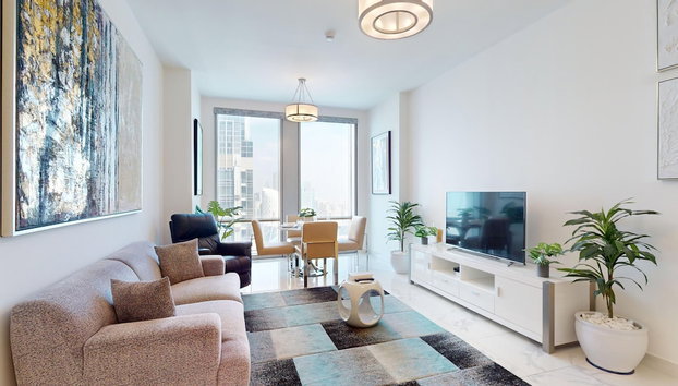 Al Habtoor City - Amna Tower 6104 - Foto 2, Habitación