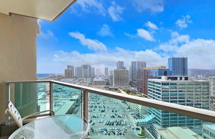 Luxury Ala Moana Resort 25th floor with balcony - Foto 12