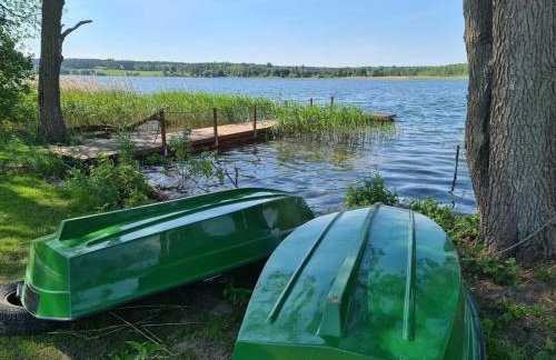 Siedlisko nad jeziorem Skarlińskim 5B, mazury, jezioro, domek, bania - Foto 20