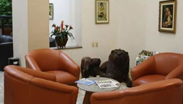 Zona de estar del vestíbulo