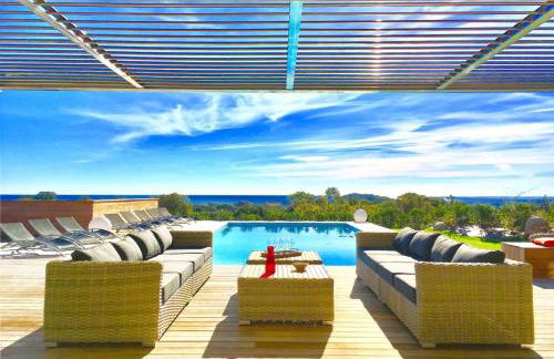 Villa Isulana, piscine chauffée, vue mer, proche Pinarello - Foto 1