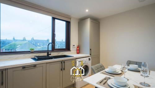 Fraserburgh Stay - SJA Stays - Modern 2 Bed Apartment - Foto 4
