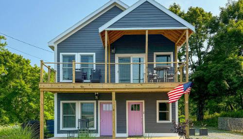 Deck with Water Views Quiet East Boothbay Retreat! - Foto 3