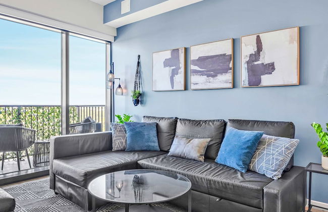 High-rise Apt Raleigh Free Parking Sunset View 2 - Foto 6