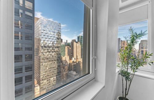 Elegant Midtown Retreat, City Views, Steps to Times Square - Foto 14
