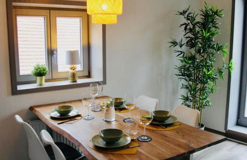 FeWoZauber - Domspatz, 50qm, Top-Lage, Style, Dachterrasse, Business - Foto 11