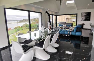 Villa l'hermine Vue mer exceptionnelle, prestation luxe contemporaine avec cinema et spa, borne voit électrique - Foto 16