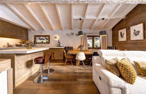 Apartment - fireplace & terrace - 2 min to slopes - Foto 10