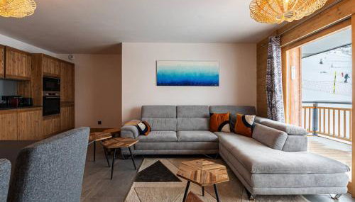 Grand appart haut de gamme 8p, skis aux pieds, vue Mont Blanc, balcon, parking, linge inclus - Foto 2