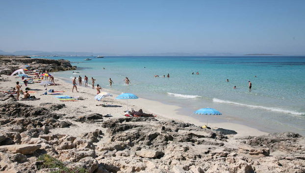 Una delle spiagge di Formentera