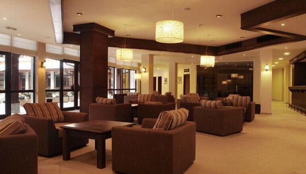 Zona de estar del vestíbulo