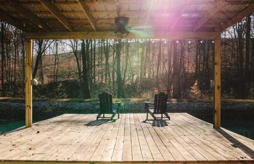 Hocking Hills Cabin, Hot Tub, Private Pond - Foto 62
