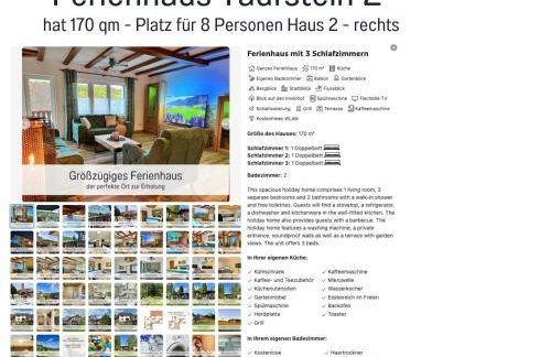 Großes Ferienhaus für 12 -17 Personen mit Whirlpool - Spielzimmer und Garten - Photo 51
