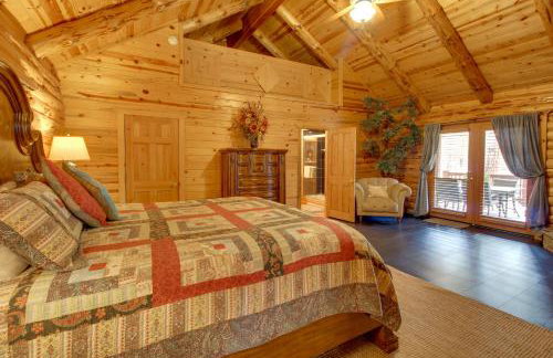 Fire Pit and Hot Tub Lakeside Cabin on 2 Acres! - Foto 17