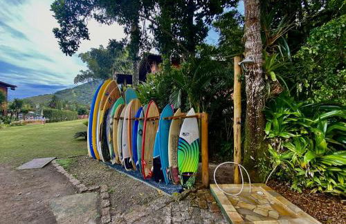 Maresias, Chalé H29 em condomínio dentro da Mata Atlântica e de frente a Entrada 18 da praia - Foto 58