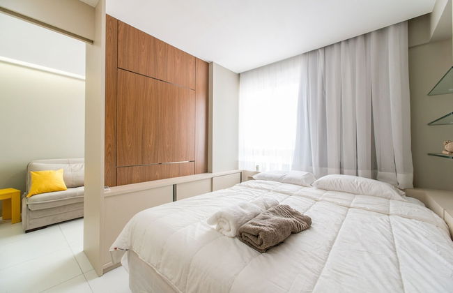 Excelente flat em Setúbal, Boa Viagem 1Q 3 pessoas. Conforto e ótima localização PM805 - Photo 3