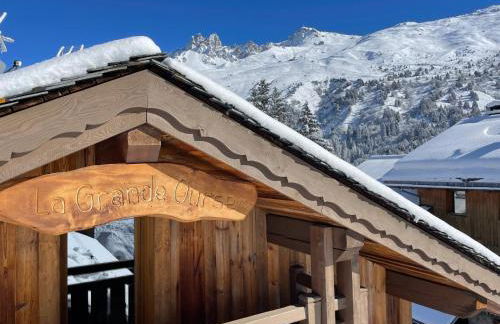 Chalet La Grande Ourse Meribel 135 m2 apartment near pistes - Foto 14
