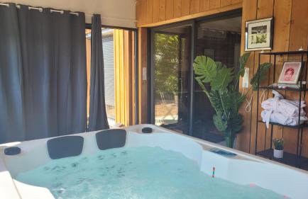 NiDAmour La Colombe Gîte romantique avec spa privatif intérieur Castels-et-Bézenac - Foto 17