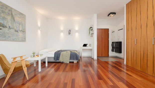 Spacious Studio & Parking by Renters - Foto 5, Habitación