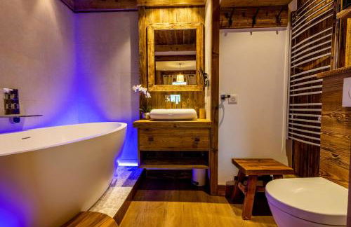 Arc 1950, ambiance chalet luxe 5/7pers dans résidence 5* skis aux pieds avec SPA - Photo 11