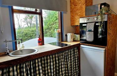 The Woodland Lodge - Wood Fired Hot Tub and Firepit - Foto 16