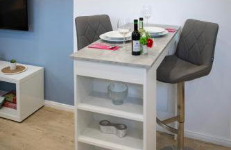 HANNIBAL - Design Apartment Lavendel 4, VW Nähe, Parkplatz, Küche, HighSpeed-WLAN, Fitness, Solarium - Foto 7