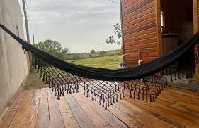 Chalé Tiny house com banheira e lareira - Foto 17