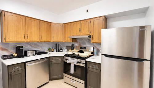 Cozy 3BR Apt in Jersey City! near NYC & Metlife! - Foto 3, stove