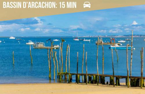 Villa Meli - Le Porge : la plage, Lège-Cap Ferret et Lacanau à 10 minutes - Photo 40