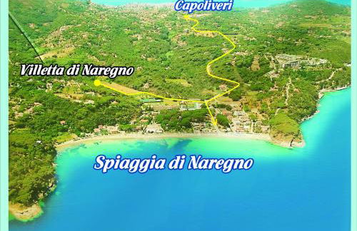 Graziosa Villetta di Naregno a 400 mt dal mare, bel giardino, posto auto e aria condizionata - Foto 43