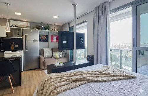 Estúdio Aconchegante no Centro de Curitiba - Ar Condicio e Localização Perfeita! - Foto 10