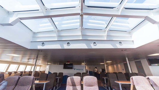 A bordo del traghetto