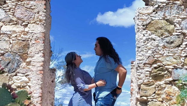 Photo de couple à Mineral de Pozos