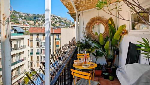 Cozy roof terrace near Promenade des Anglais - AC - Foto 2
