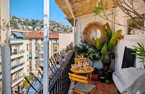 Cozy roof terrace near Promenade des Anglais - AC - Foto 2